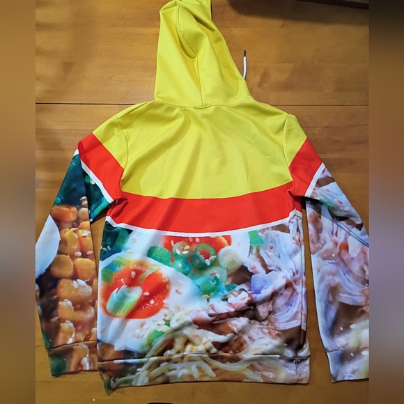 Vibrant Romen Noodle Hoodie And Socks Set - Picture 4 of 7